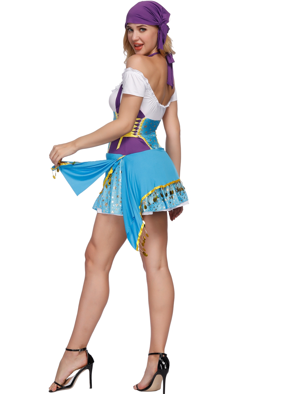 F1203A Gypsy Halloween costume